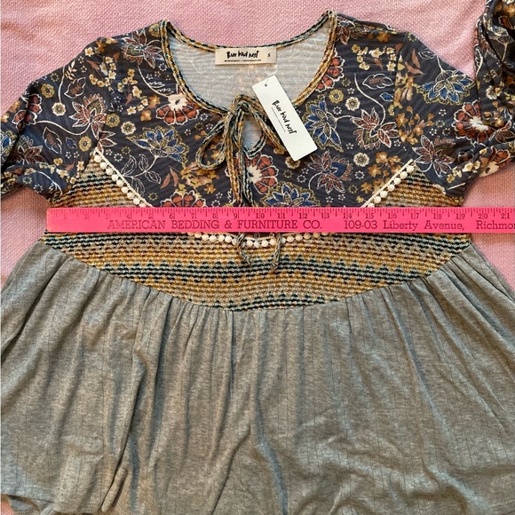 Boho Style LS top from Three Bird Nest - Size Small - NWT - Picture 6 of 16